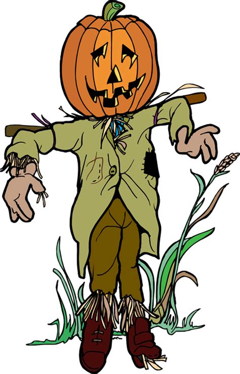 Pumpkin Scarecrow Clipart Clip Art Library