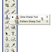 Clone Stamp tool to create or replace copy of an area