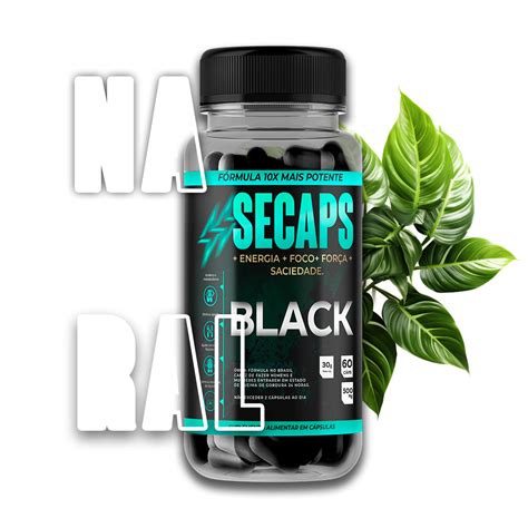 Secaps Black Secaps Black Vai Te Fazer Perder De Kgs Em Poucas