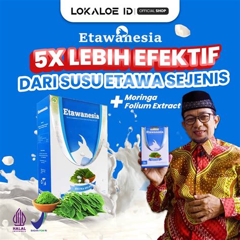 Baru Terlaris Etawanesia Susu Kambing Etawa Premium Atasi Kolestrol