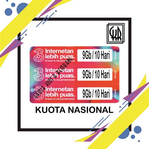 Jual Voucher Tri Happy Gb Hari Nasional Shopee Indonesia