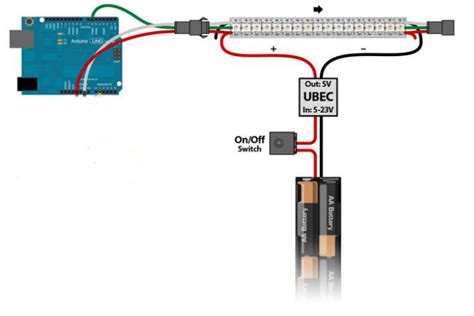 Baton De Lightpainting Avec Arduino Les Fabriques Du Ponant