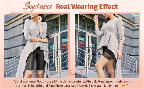 Joyshaper Unterhosen Damen Unter Rock Kurze Hose Anti Chafing Anti