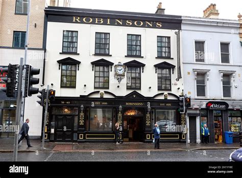 Robinsons Bar Belfast Northern Ireland Stock Photo Alamy