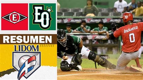 RESUMEN COMPLETO Leones Del Escogido Vs Estrellas Orientales 24 10