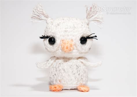 Amigurumi Minimee Schneeeule H Keln Dina Premium Kostenlose