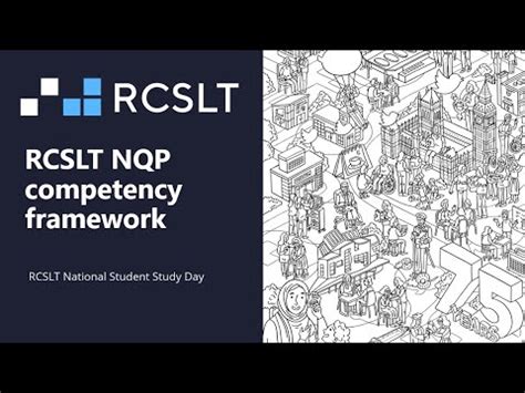 RCSLT National Student Study Day 2022 NQP Competency Framework YouTube