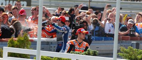 Moto GP Brno 2014 Winners Podium Lubor Horak Flickr