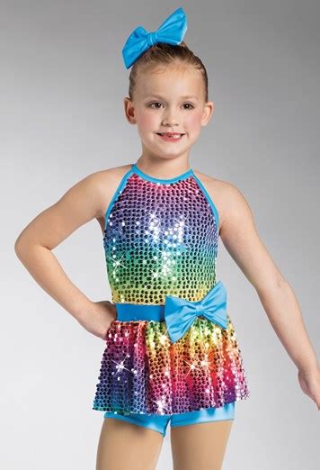 Sequin Rainbow Ombre Combo Weissman® Recital Costumes Dance Costumes Dance Outfits