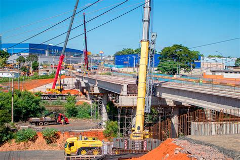 Içamento De Vigas Finalizado No Viaduto Paulo Natal Em Limeira Rápido