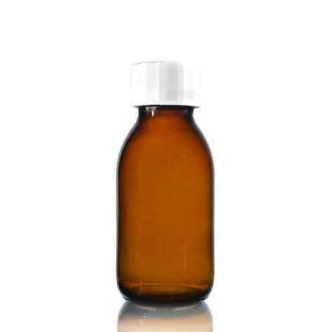 Ml Amber Glass Sirop Bottle Amphorea Ltd