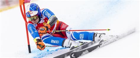 Ski alpin Slalom géant de Val d Isère H Odermatt domine la