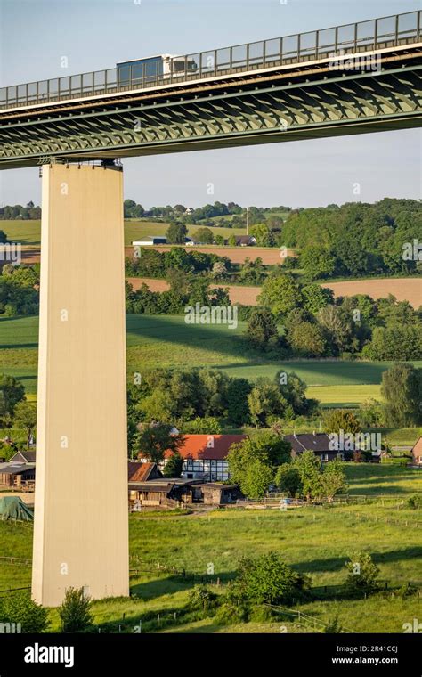 The Ruhrtal Bridge Motorway A Over The Ruhr Valley Between Essen