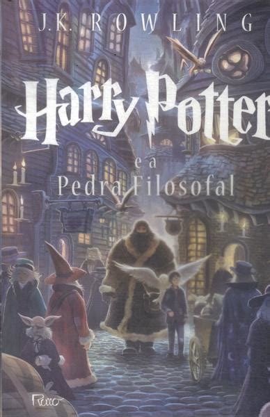 Harry Potter E A Pedra Filosofal J K Rowling Traça Livraria e Sebo