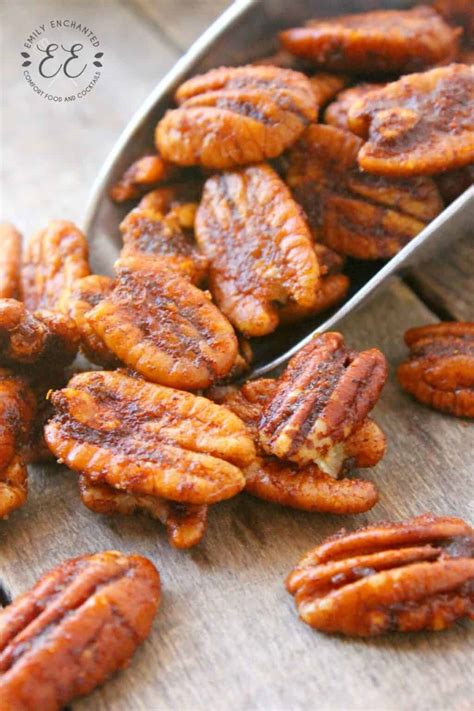 Sweet and Spicy Oven Roasted Pecans Recipe