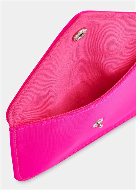 Pink Nylon Card Holder Whistles