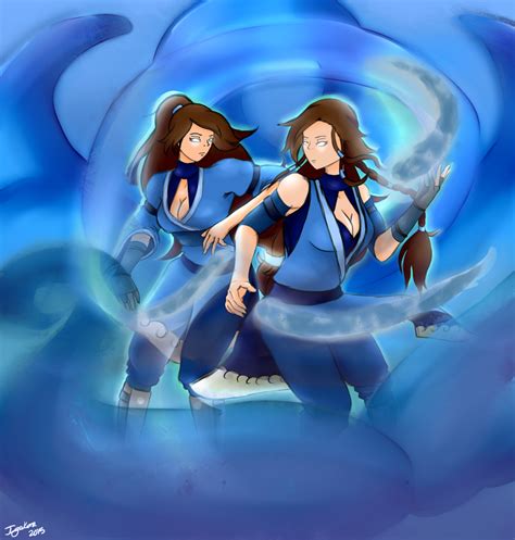 Avatar State Water Bending by Igakura on DeviantArt