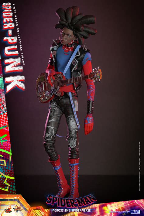 Spider Man Across The Spider Verse Spider Punk Figure By Hot Toys