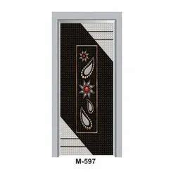 Hinged Mm Pvc Digital Laminated Door For Interior Design Pattern