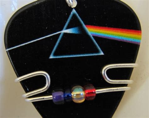 Pink Floyd Guitar Pick Jewelry Etsy