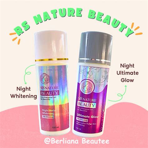 Jual Rs Nature Beauty Body Lotion Night Booster Dosis X Dosting Putih