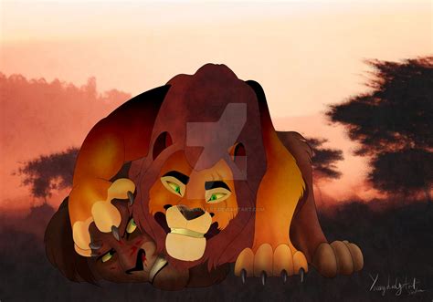 Kion VZ Kovu by YoungLadyArt on DeviantArt