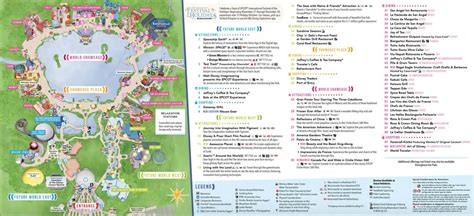 EPCOT Park Map - Theme Park Professor