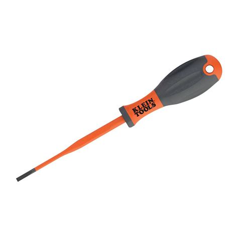 Klein Screwdriver 35x100mm Slotted Slim Profile Vde Insulated Cabinet