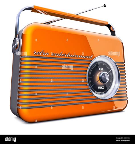 Retro Radio Transistor Radio Old Fashioned Retro Style Radios Transistor Radios Stock