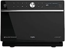 Whirlpool Mwp Sx Comptoir Micro Onde Combin L W Noir Gris