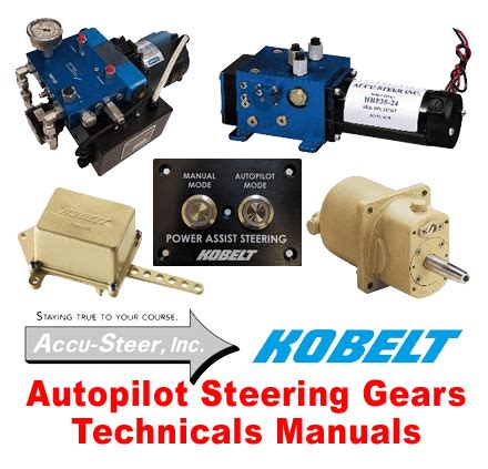 Kobelt Accu Steer Autopilot Steering Manuals