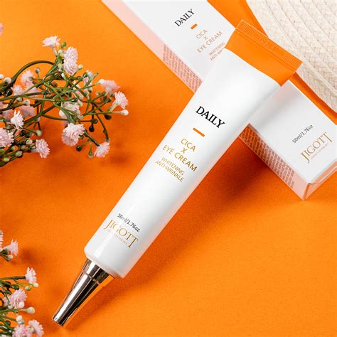 Jigott Daily Real Cica Eye Cream 50ml, Centella Asiatica Extract, Eye ...