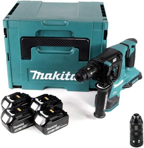 Makita DHR 281 T4J Brushless Perforateur Burineur Sans Fil 28 Mm 2 X 18