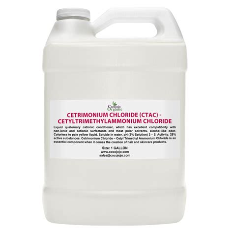 Cetrimonium Chloride Ctac Cetyltrimethylammonium Chloride Etsy