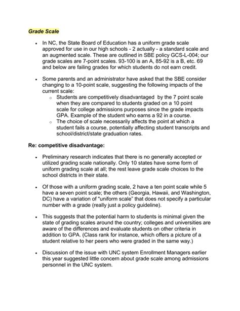 7 Point Scale Grading System Captions Pages