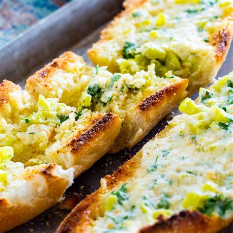 Pepperoncini Garlic Bread - Spicy Southern Kitchen