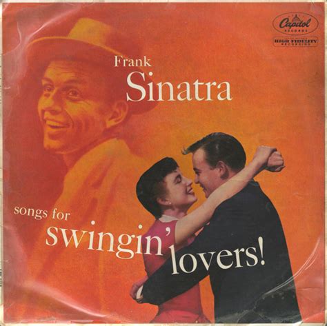 Frank Sinatra - Songs For Swingin' Lovers! (1956, Grey labels, Vinyl ...