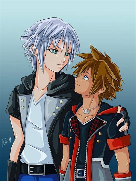 Sora And Riku By Sleepinganto On Deviantart