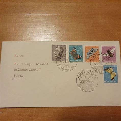 Briefmarken PJ Tag Der Briefmarken 1950 Kaufen Auf Ricardo