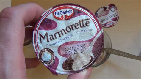 Dr Oetker Marmorette Schoko Sahne Pudding YouTube