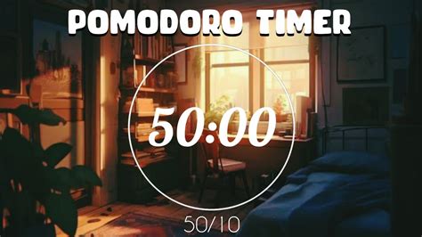 2 HOURS STUDY WITH ME POMODORO TIMER No Music 50 Minute Study