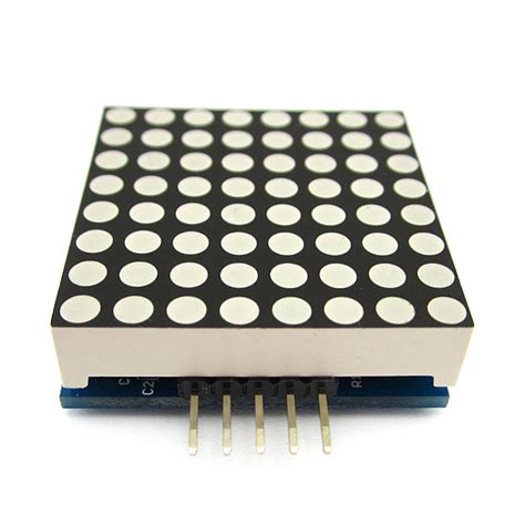 X Cascadable Red Led Matrix Display Module With Spi Interface