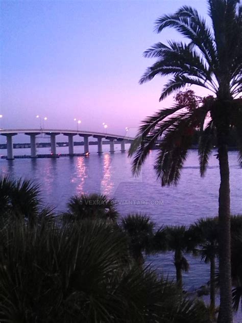 Sunset Tampa Bay Bridge by vexray on DeviantArt