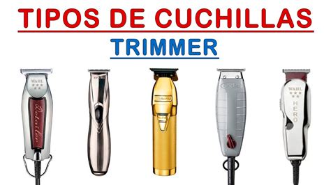 Tipos De Cuchillas De Patilleras Y Trimmers Youtube