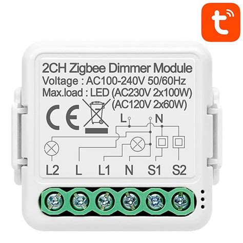 Modulo Dimmer Per Luci Tuya Smart Zigbee A Canali Con Neutro