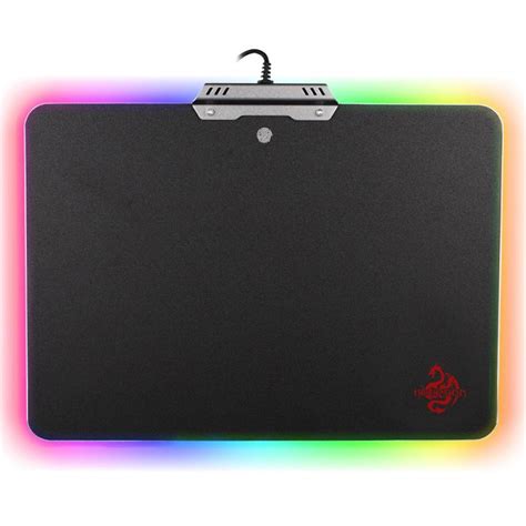 MOUSEPAD GAMER HOOPSON RGB X MAT PRETO MP75