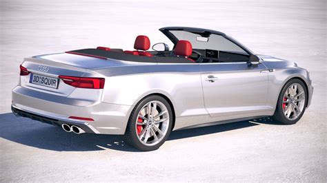 Audi S5 Cabriolet 2019 Modelo 3d 129 3ds C4d Fbx Lwo Max Obj Free3d