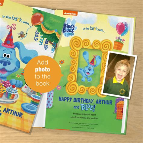 Nickelodeon Blues Clues Birthday Personalized Book