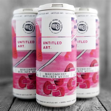 Untitled Art / Barrel Theory - Marionberry Berliner Weisse | Craft Beer Kings – CBK