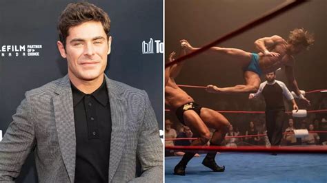 First Look At Zac Efrons Transformation Into Legendary Wrestler Kevin